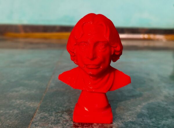 Dr. APJ Abdul Kalam's Detailed 3D Model - Sculpture Of Missile Man Of India