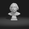 Dr. APJ Abdul Kalam's Detailed 3D Model - Sculpture Of Missile Man Of India